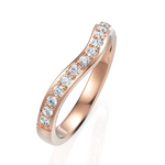 Load image into Gallery viewer, Ella Wavy Diamond Ring