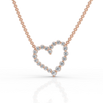 Load image into Gallery viewer, Glimmer Heart Diamond Pendant