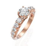 Load image into Gallery viewer, Glistening Classic Round Diamond Ring
