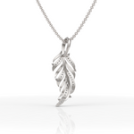 Load image into Gallery viewer, Tendril Fern Diamond Pendant ( Neck Chain Is Not A Part Of The Product And Can Be Bought Separately )
