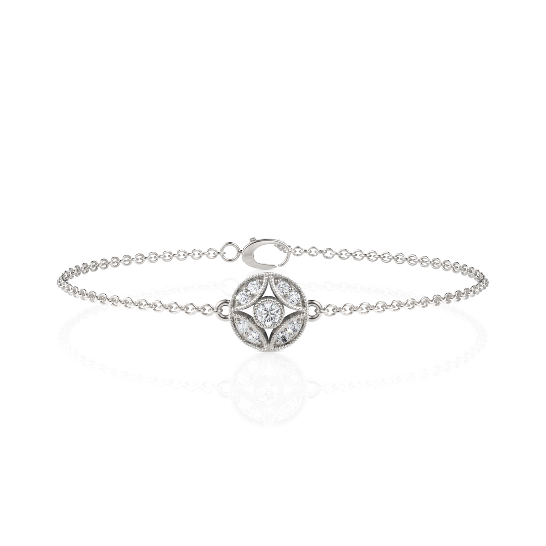 Iconic Round Diamond Bracelet