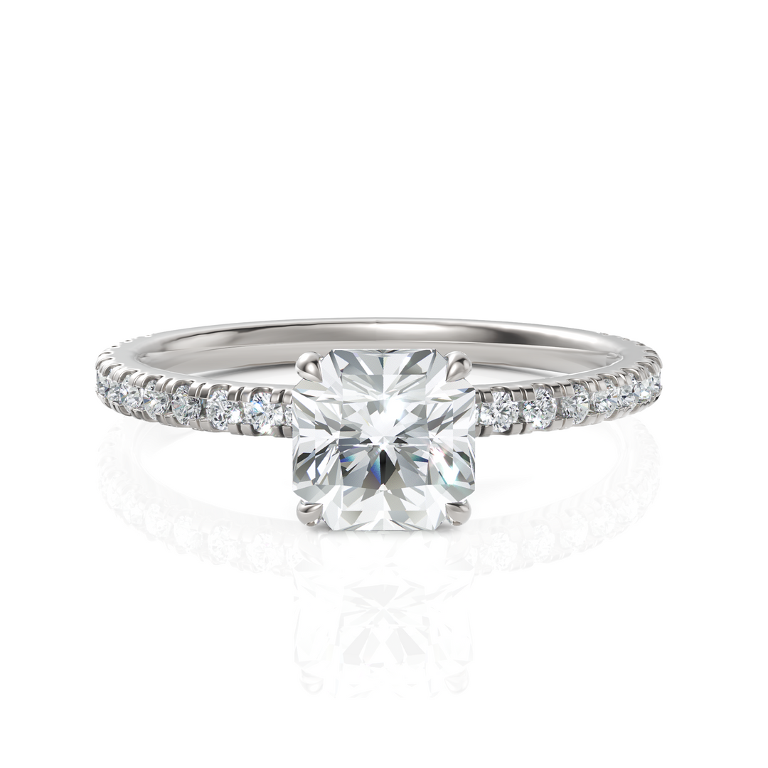 Glorious Radiant Square Diamond Ring (1.00 CT. Radiant Square)