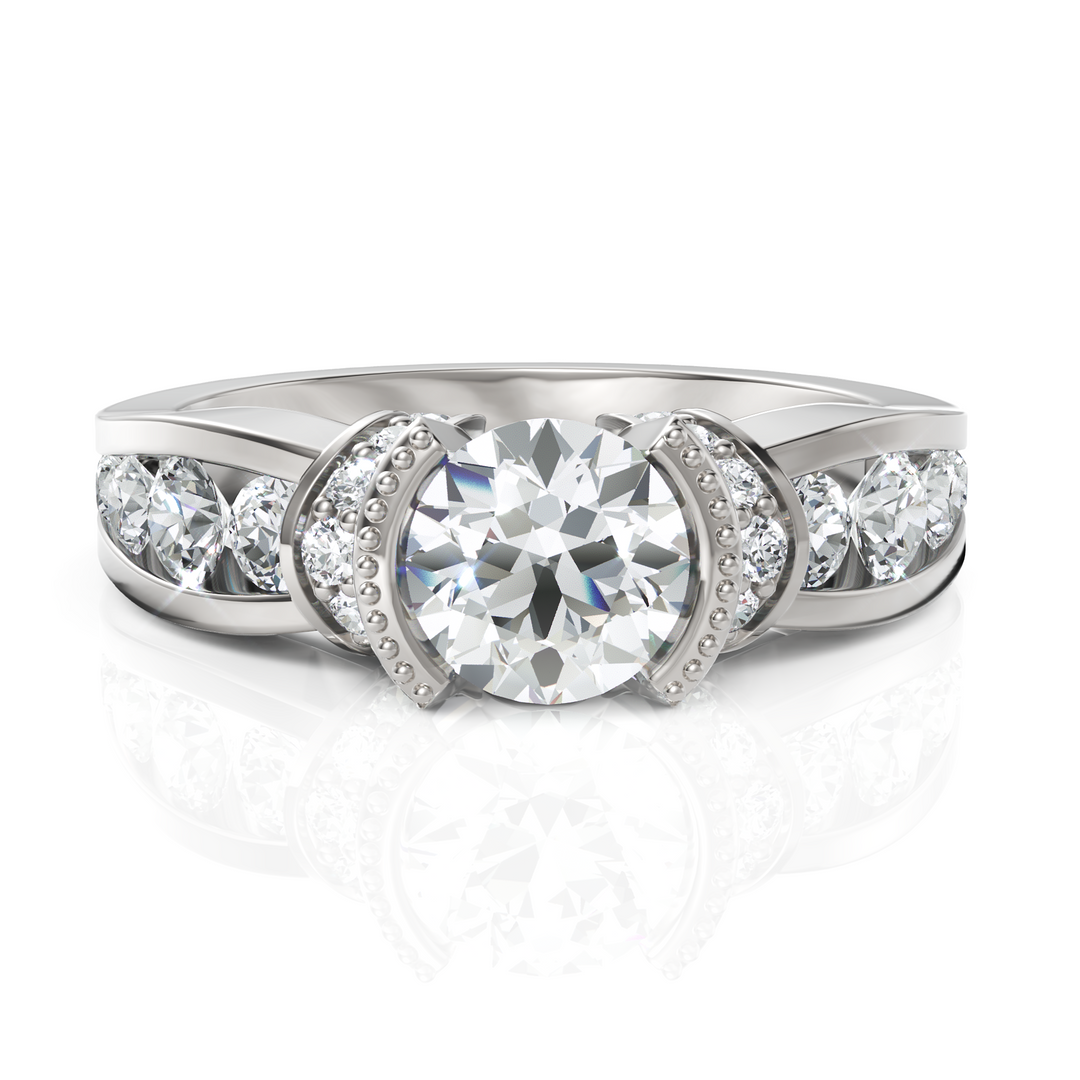Desire Solitaire Wedding Ring (1.00 CT. Center Diamond)