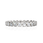 Load image into Gallery viewer, Alluring Round Bezel Setting Diamond Eternity Band
