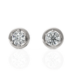 Load image into Gallery viewer, Dazzling Solitaire Stud Earrings
