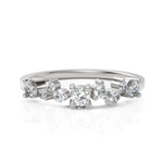 Load image into Gallery viewer, Scattered Miracle Round Diamond Ring