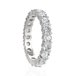 Load image into Gallery viewer, Stunning Round Cut Diamond Eternity Band
