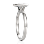 Load image into Gallery viewer, Trillion Cut Solitaire Diamond Ring With Bezel Set (1.50 CT.)