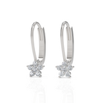 Load image into Gallery viewer, Fern Diamond Dropping Earrings