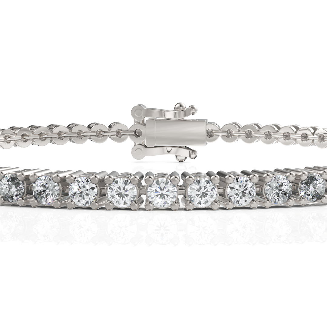 Everyday Round Cut Diamond Tennis Bracelet(0.067 Each)