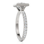 Load image into Gallery viewer, Charming Princess Cut Diamond Solitaire Ring With Bezel Set (2.00 CT. Princess Cut)
