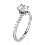 Load image into Gallery viewer, Glorious Radiant Square Diamond Ring (1.00 CT. Radiant Square)
