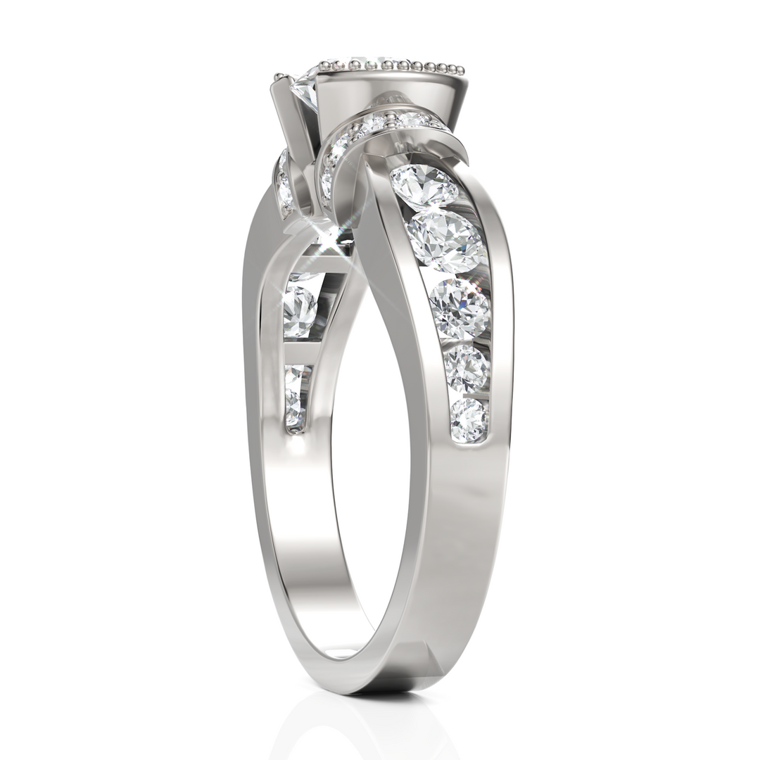 Desire Solitaire Wedding Ring (1.00 CT. Center Diamond)