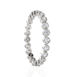 Load image into Gallery viewer, Alluring Round Bezel Setting Diamond Eternity Band