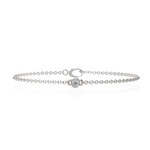Load image into Gallery viewer, Solitary Round Cut Diamond Bracelet