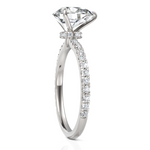 Load image into Gallery viewer, Dropping Pear Cut Solitaire Diamond Ring (2.00 CT. Pear Cut)