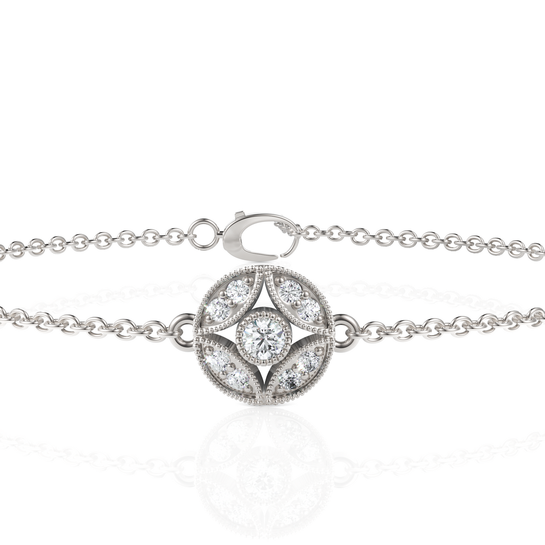 Iconic Round Diamond Bracelet