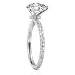 Load image into Gallery viewer, Dropping Pear Cut Solitaire Diamond Ring (2.00 CT. Pear Cut)
