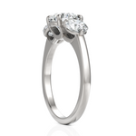 Load image into Gallery viewer, Troupe Round Three Stone Round Cut Diamond Ring (1.5 CT. Center Diamond)