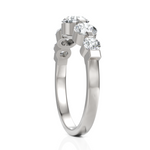 Load image into Gallery viewer, Olympius 5 Stone Round Cut Diamond Ring
