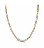 Load image into Gallery viewer, Lavish Round Cut Tennis Diamond Necklace
