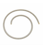 Load image into Gallery viewer, Lavish Round Cut Tennis Diamond Necklace