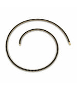 Load image into Gallery viewer, Attractive Round Cut Black Diamond Necklace (Natural Black Diamond)