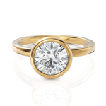 Load image into Gallery viewer, Solitaire Bezel Setting Diamond Ring (1.50 CT. Solitaire)
