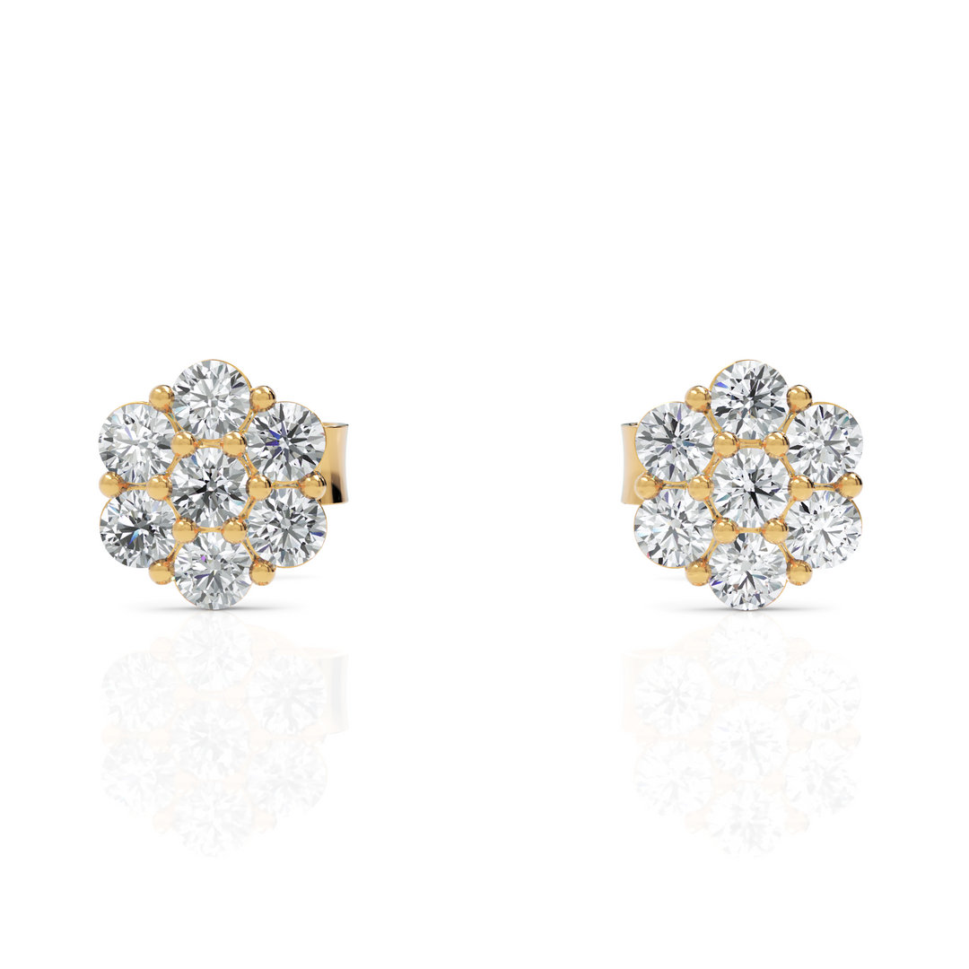 Magnificent 7 Diamonds Studs