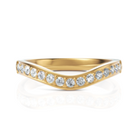 Load image into Gallery viewer, Ella Wavy Diamond Ring