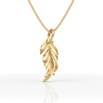 Load image into Gallery viewer, Tendril Fern Diamond Pendant ( Neck Chain Is Not A Part Of The Product And Can Be Bought Separately )
