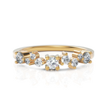 Load image into Gallery viewer, Scattered Miracle Round Diamond Ring