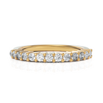 Load image into Gallery viewer, Glistening Classic Diamond Half Eternity Band