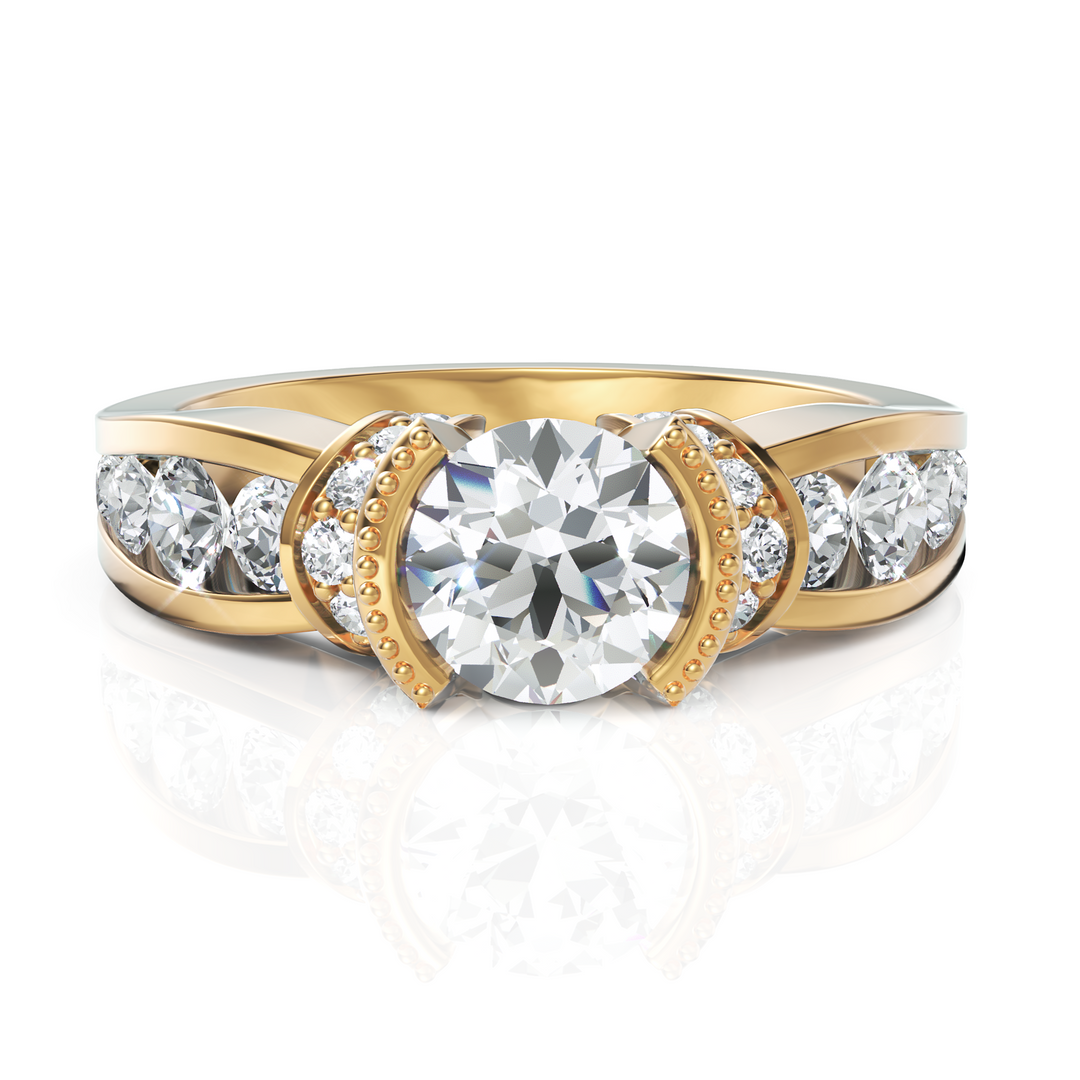 Desire Solitaire Wedding Ring (1.00 CT. Center Diamond)