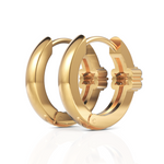 Load image into Gallery viewer, Seven Stone Charming Diamond Hoop Earrings