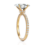 Load image into Gallery viewer, Eleanor Marquise Cut Solitaire Diamond Ring (2.00 CT. Marquise Cut)