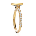 Load image into Gallery viewer, Trigon Trillion Cut Diamond Ring With Bezel Setting (1.50 CT. Trillion Cut)
