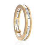 Load image into Gallery viewer, Cluster Baguettes Diamond Eternity Band
