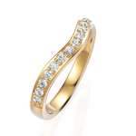 Load image into Gallery viewer, Ella Wavy Diamond Ring
