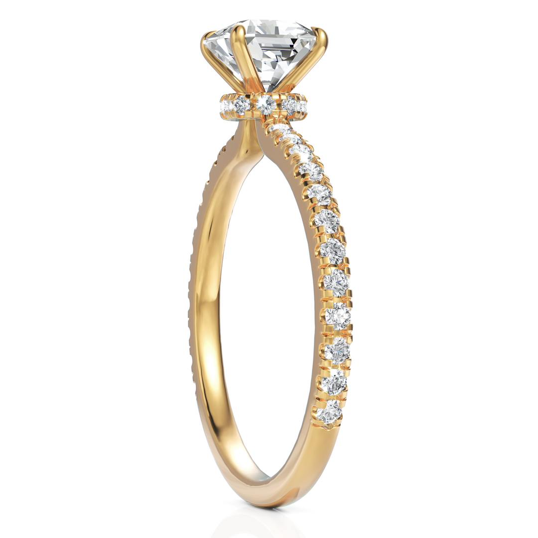 Glorious Radiant Square Diamond Ring (1.00 CT. Radiant Square)