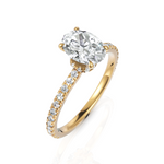 Load image into Gallery viewer, Grand Oval Classic Fine Solitaire Diamond Ring (1.00 Ct. Oval Cut)
