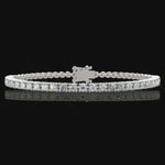 Load and play video in Gallery viewer, Everyday Round Cut Diamond Tennis Bracelet(0.067 Each)
