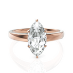 Load image into Gallery viewer, Solitary Marquise Cut Diamond Ring (1.50 CT.)