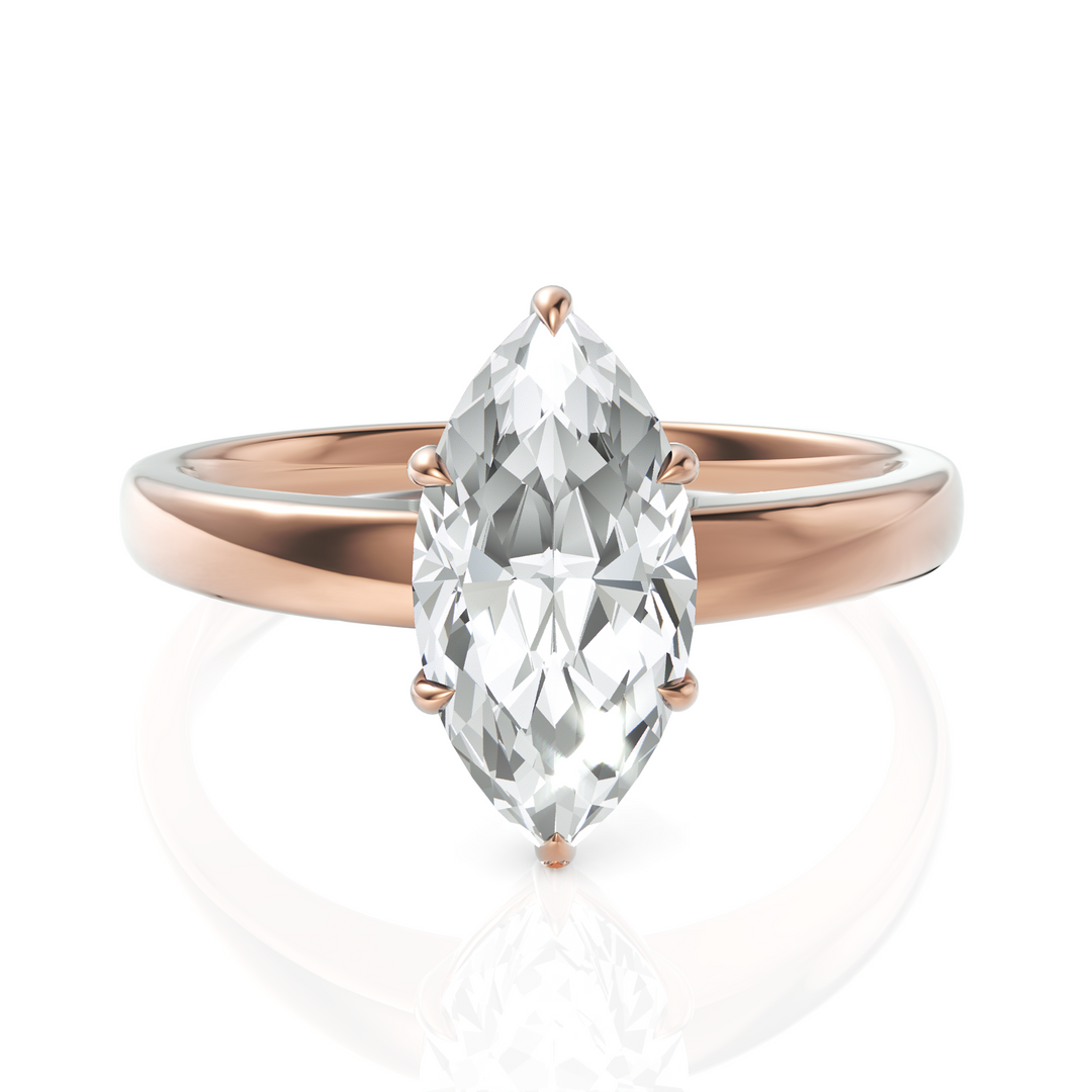 Solitary Marquise Cut Diamond Ring (1.50 CT.)