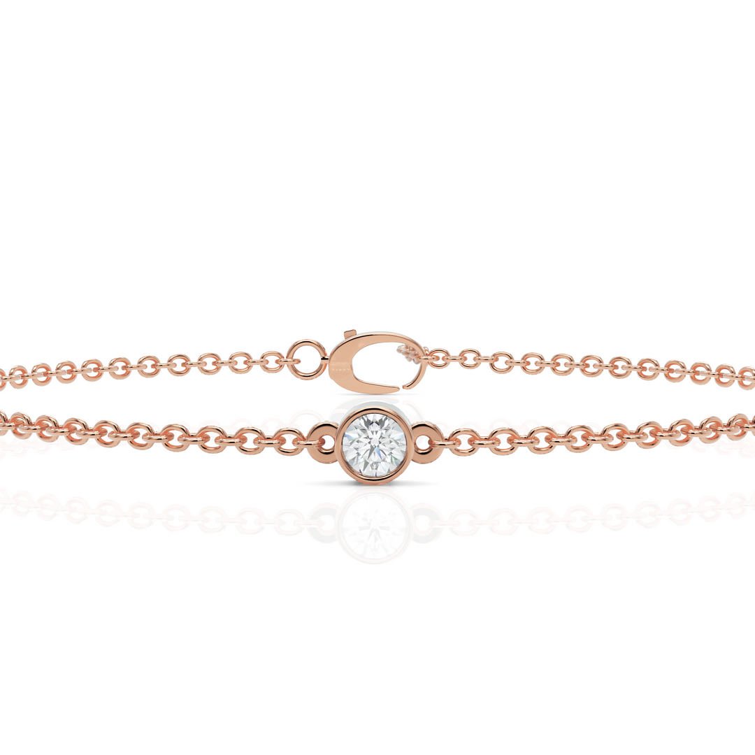 Solitaire Diamond Bracelet (1 CT)