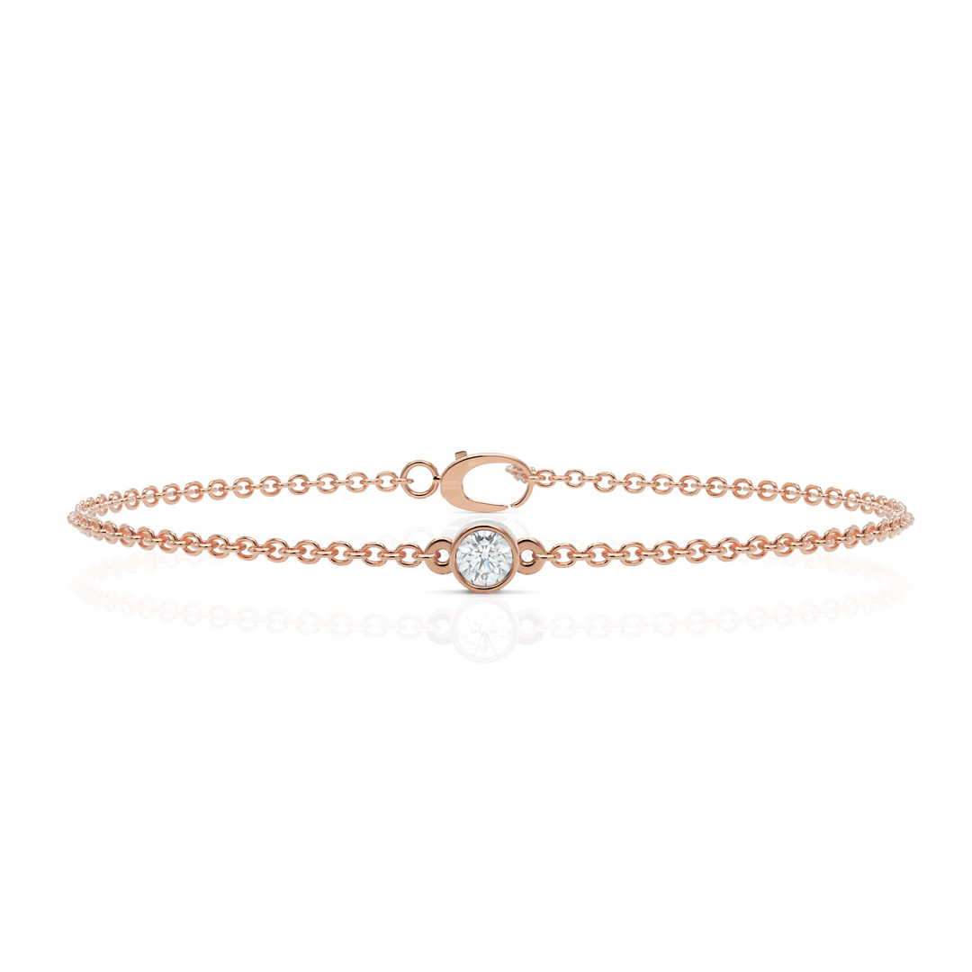 Solitaire Diamond Bracelet (1 CT)