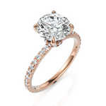 Load image into Gallery viewer, Epic Round Cut Solitaire Diamond Ring (2.00 CT. Round Solitaire)