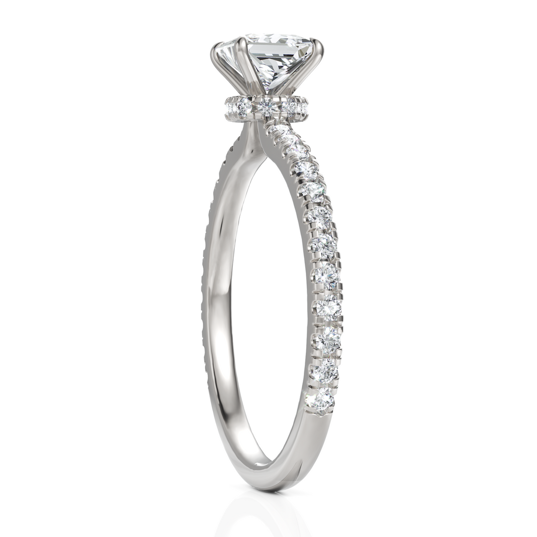 The Stanzi Princess Cut Diamond Ring (0.50 CT. Princess Cut)