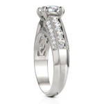 Load image into Gallery viewer, Antiquated Round Cut Diamond Solitaire Ring (1.00 CT. Round Cut)