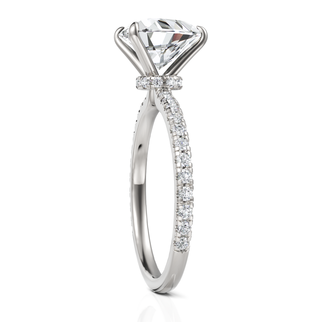 Heart Cut Engagement Solitaire Ring (2.00 CT. Heart)